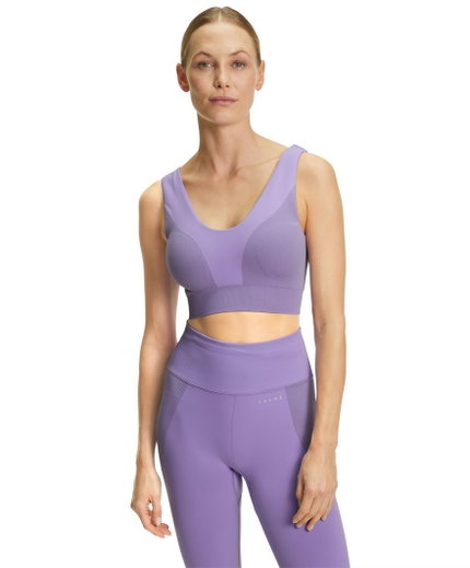 Falke Funktionsunterwäsche Sport-Bra (nahtlos, Polyamid-Mischung) lavender Damen