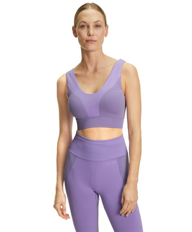 Falke Functional Underwear Sport Bra (seamless, polyamide blend) lavender Women