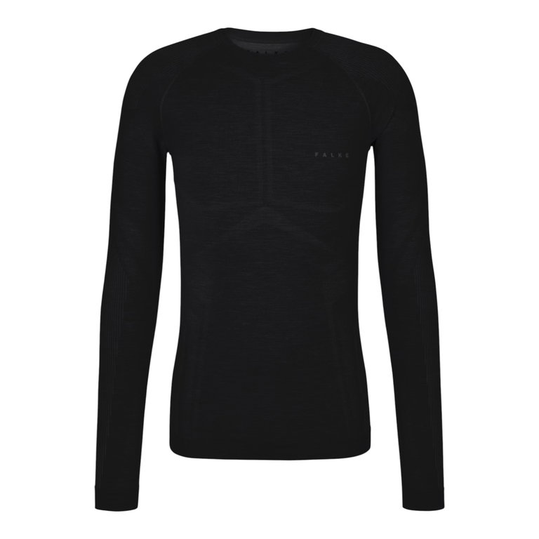 Falke Funktionsunterwäsche Langarmshirt Wool-Tech Light (maximale Bewegungsfreiheit) 2026 schwarz Herren