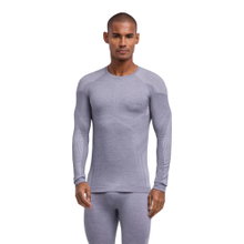 Falke Funktionsunterwäsche Langarmshirt Wool-Tech Light (maximale Bewegungsfreiheit) 2026 grau Herren