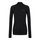 Falke Funktionsunterwäsche Langarmshirt Wool-Tech Half-Zip (hervorragendes Feuchtigkeitsmanagement) schwarz Damen