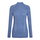 Falke Funktionsunterwäsche Langarmshirt Wool-Tech Half-Zip (hervorragendes Feuchtigkeitsmanagement) blau Damen
