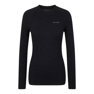 Falke Funktionsunterwäsche Langarmshirt Wool-Tech (hervorragendes Feuchtigkeitsmanagement) schwarz Damen