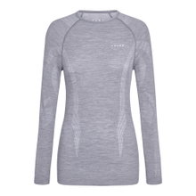 Falke Funktionsunterwäsche Langarmshirt Wool-Tech (hervorragendes Feuchtigkeitsmanagement) grau Damen