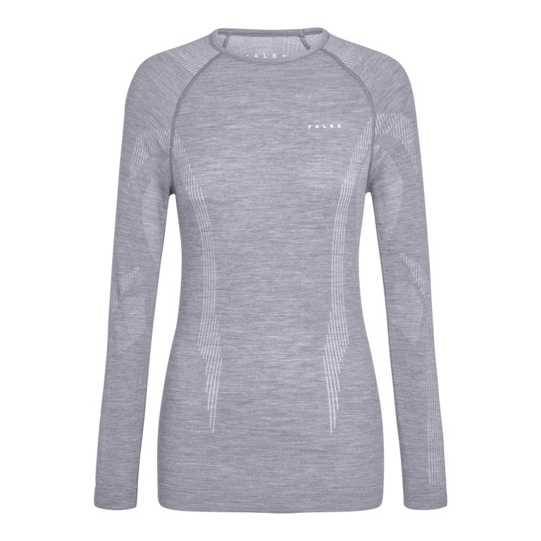 Falke Functional Underwear Long Sleeve Shirt Wool-Tech (excellent moisture management) grey Women
