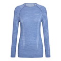 Falke Functional Underwear Long Sleeve Shirt Wool-Tech (excellent moisture management) dark blue Women