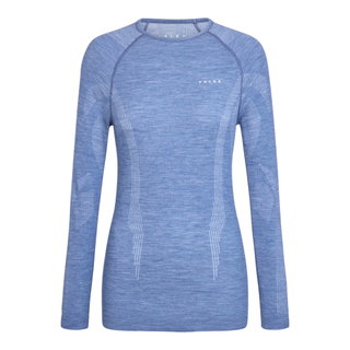 Falke Funktionsunterwäsche Langarmshirt Wool-Tech (hervorragendes Feuchtigkeitsmanagement) dunkelblau Damen