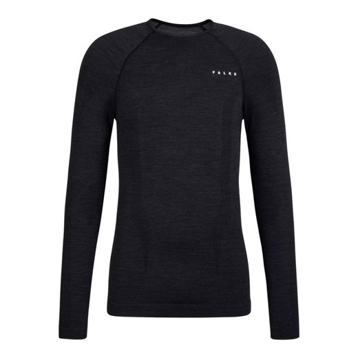 Falke Functional Underwear Long Sleeve Shirt Wool-Tech (excellent moisture management) black Men