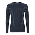 Falke Functional Underwear Long Sleeve Shirt Wool-Tech (excellent moisture management) space blue Men