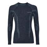 Falke Funktionsunterwäsche Langarmshirt Wool-Tech (hervorragendes Feuchtigkeitsmanagement) spaceblau Herren