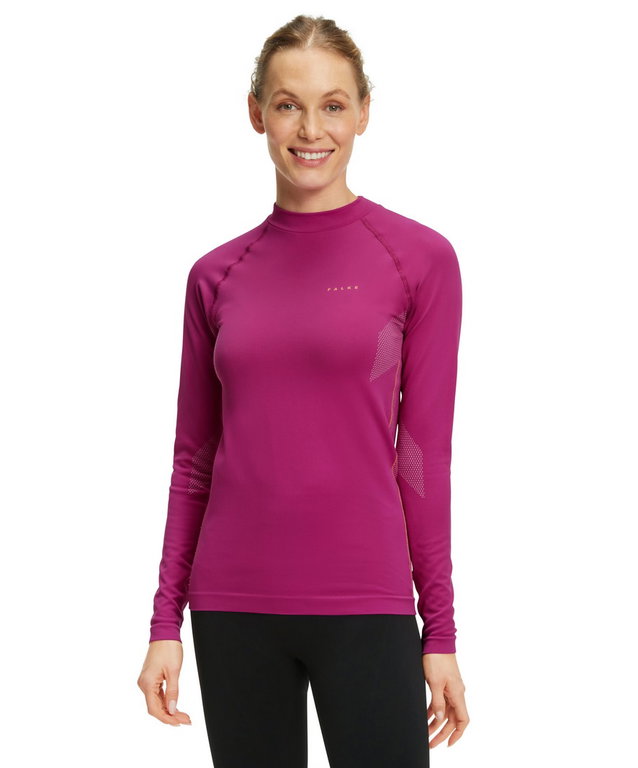 Falke Functional Underwear Long Sleeve Shirt Maximum Warm (perfect moisture and temperature regulation) violet Women