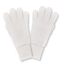 Falke gloves (very warm, soft) cream white ladies/mens - 1 pair