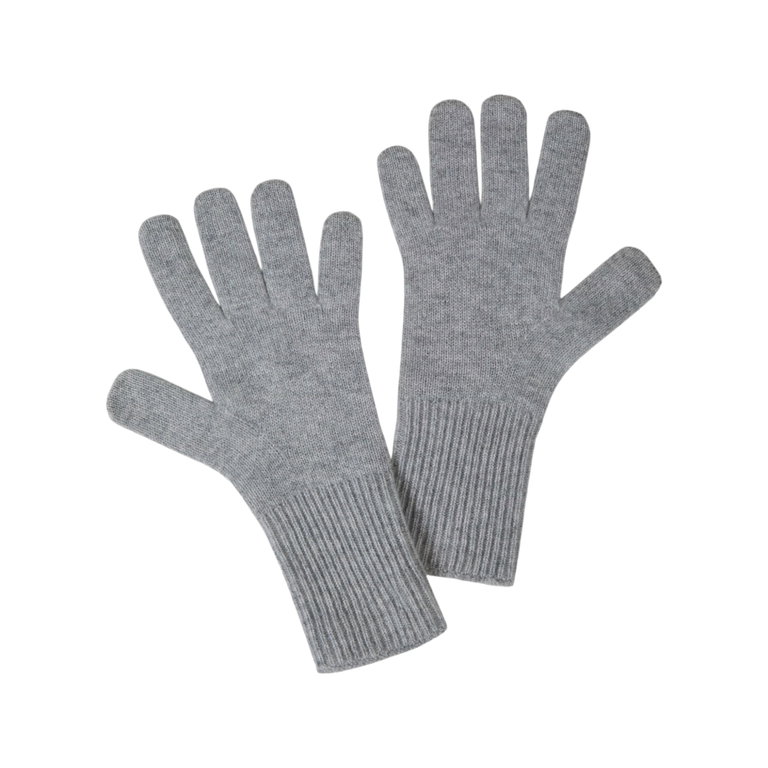 Falke Handschuhe Pure Cashmere (Kaschmir) - grau - 1 Paar