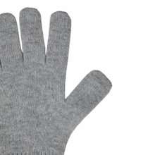 Falke Handschuhe Pure Cashmere (Kaschmir) - grau - 1 Paar