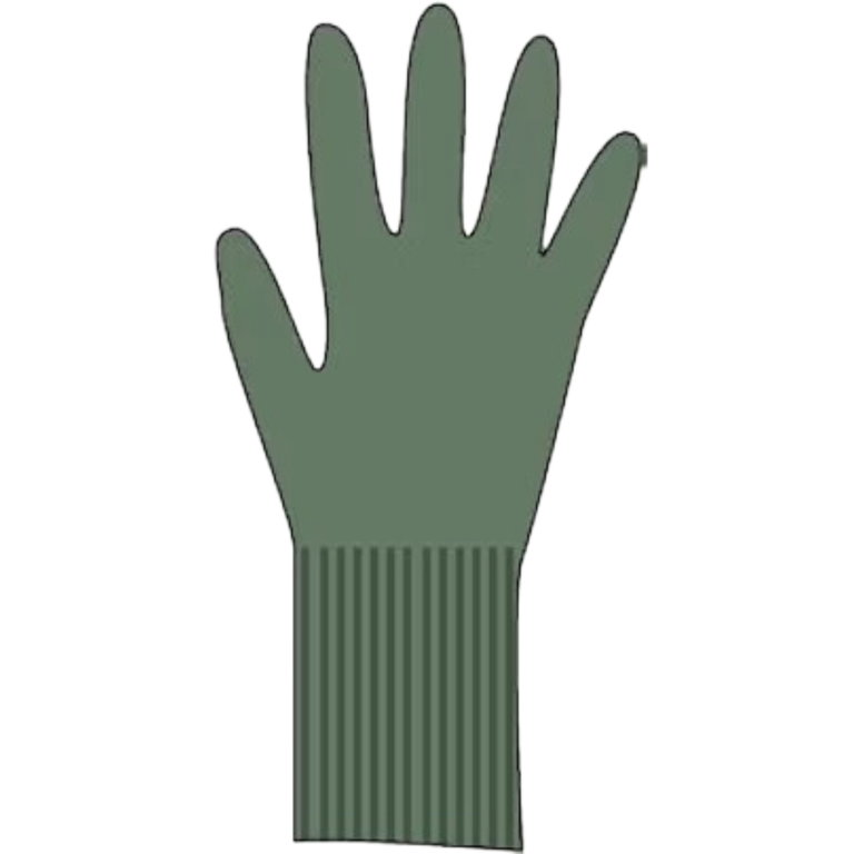 Falke Gloves Pure Cashmere - tundra green - 1 pair