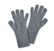 Falke Handschuhe Pure Cashmere (Kaschmir) - dunkelgrau - 1 Paar