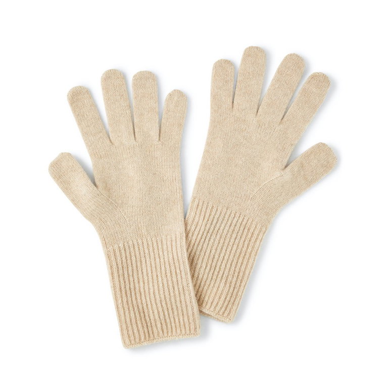 Falke Handschuhe (Kaschmir) Damen/Herren - beige - 1 Paar