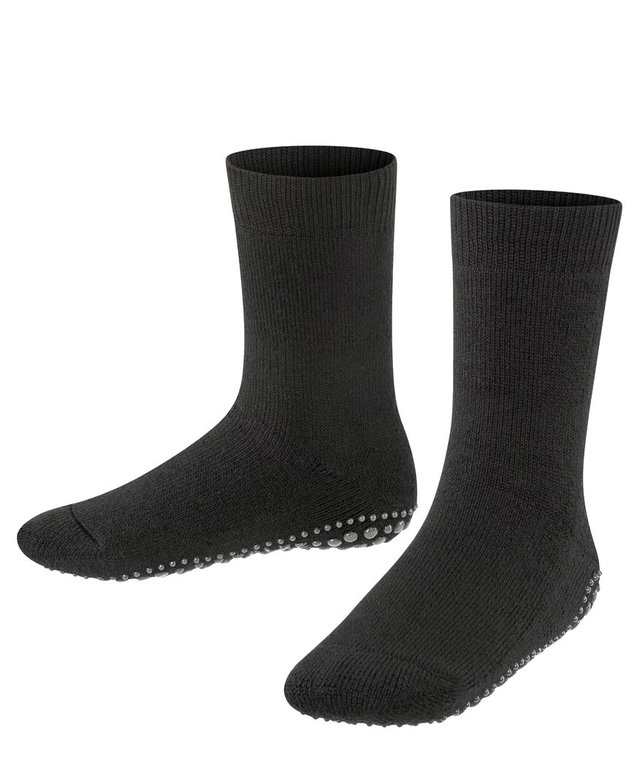Falke Slippers Catspads (warm Merino wool) black Children