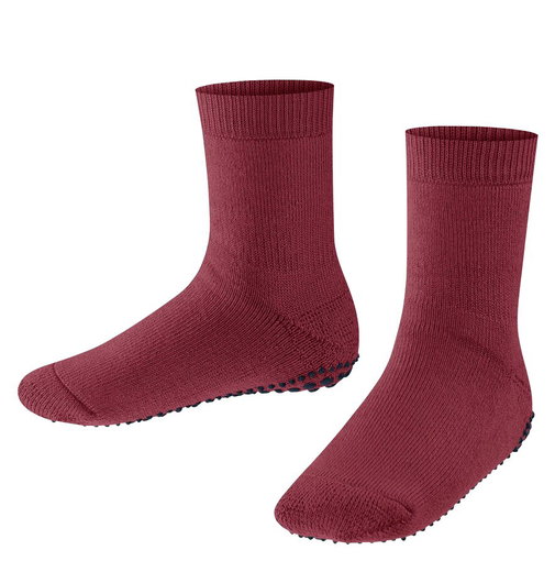 Falke Hausschuhe Catspads (wärmende Merinowolle) korallrot Kinder