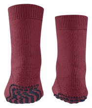 Falke Slippers Catspads (warm Merino wool) coral red Kids