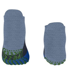 Falke Slippers Colour Block 2024 (sustainable cotton) blue/grey Children