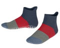 Falke Hausschuhe Colour Block 2024 (nachhaltige Baumwolle) dunkelblau Kinder