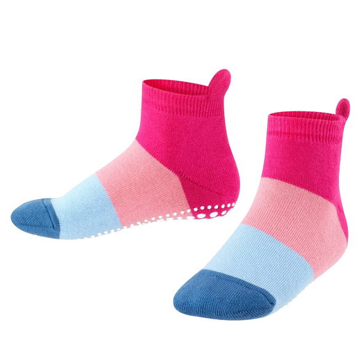 Falke Kapcie Colour Block (zrównoważona bawełna) różowy/niebieski dziecięce