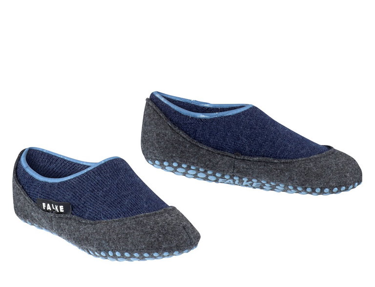 Falke Hausschuhe Cosyshoe (wärmende Merinowolle) darkblau Kinder