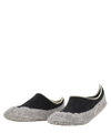 Falke Hausschuhe Cosyshoe (weiche Merinowolle) schwarzgrau Damen