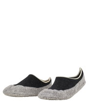 Falke Slippers Cosyshoe (soft Merino wool) black-grey Women