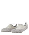 Falke Hausschuhe Cosyshoe (weiche Merinowolle) beige/grau Damen