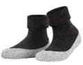 Falke Hausschuhe Cosyshoe (weiche Merinowolle) anthrazitgrau Damen
