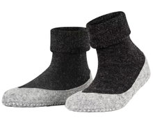Falke Slippers Cosyshoe (soft Merino wool) anthracite grey Women