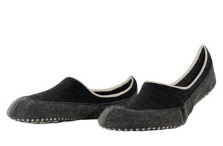 Falke Cosyshoe Slippers (warm Merino wool) anthracite grey Men