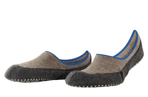 Falke Hausschuhe Cosyshoe Füsslinge (wärmende Merinowolle) braun Herren