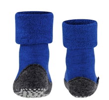 Falke Slippers Cosyshoe (soft merino wool) cobalt blue Kids