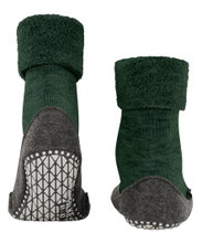 Falke Slippers Cosyshoe (soft Merino wool) dark green Women/Men