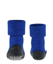 Falke Slippers Cosyshoe Minis (light, warming Merino wool) cobalt blue Kids