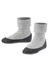 Falke Hausschuhe Cosyshoe Minis (leichte, wärmende Merinowolle) hellgrau Kinder
