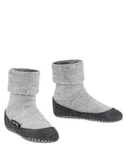 Falke Slippers Cosyshoe Minis (light, warming Merino wool) light grey Kids