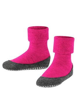 Falke Hausschuhe Cosyshoe Minis (leichte, wärmende Merinowolle) pink Kinder