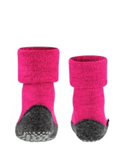 Falke Slippers Cosyshoe Minis (light, warming Merino wool) pink Children