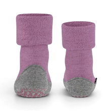 Falke Kapcie Hausschuhe Cosyshoe Minis (lekkie, ogrzewające wełna merino) fuksja dziecięce