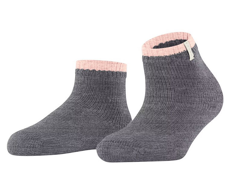 Falke Hausschuhe Cosyshoe Plush (wärmende Material) hellgrau Damen