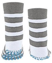 Falke Slippers Simple Stripes (Cotton Blend) Light Grey Children