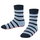 Falke Slippers Simple Stripes (Cotton Blend) Space Blue Children