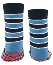 Falke Slippers Simple Stripes (Cotton Blend) Navy Blue Kids