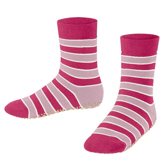 Falke Kapcie Simple Stripes (mieszanka bawełny) fuksja Dzieci