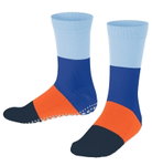Falke Hausschuhe Summer (Baumwolle-Mischung) blau/orange Kinder