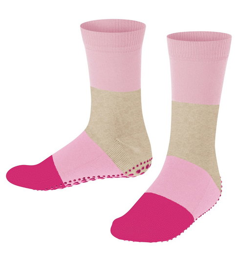 Falke Hausschuhe Summer (Baumwolle-Mischung) pink/beige Kinder